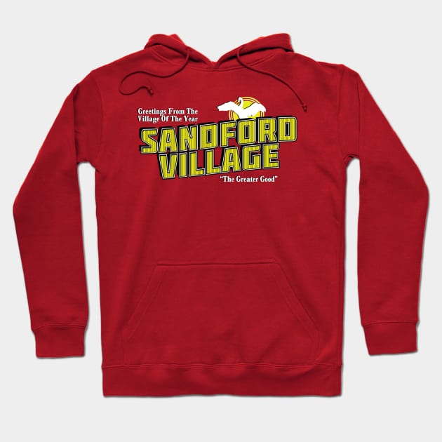 Greetings From Sandford Hoodie by ZombieMedia